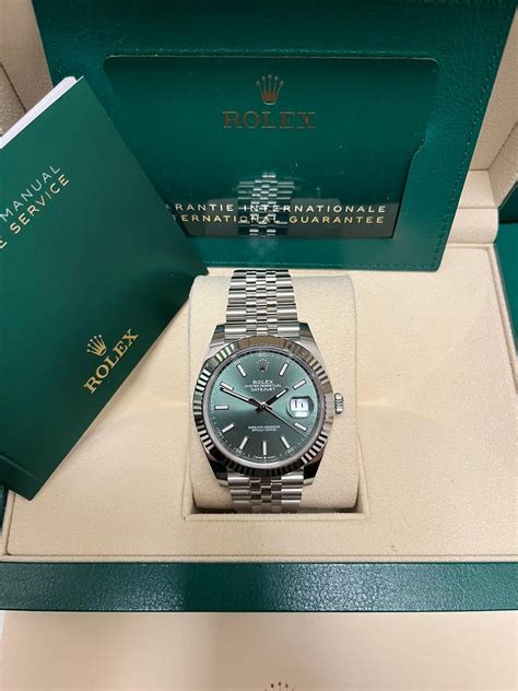 rolex zilver met groene cijfers|Tissot T.